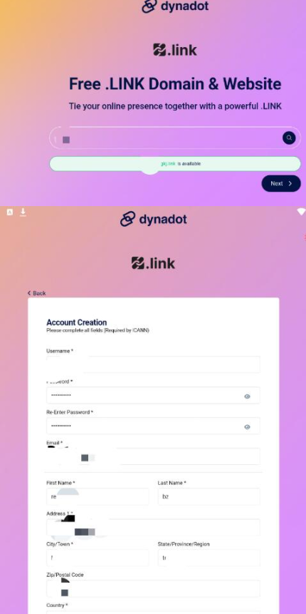 白嫖顶级link域名教程