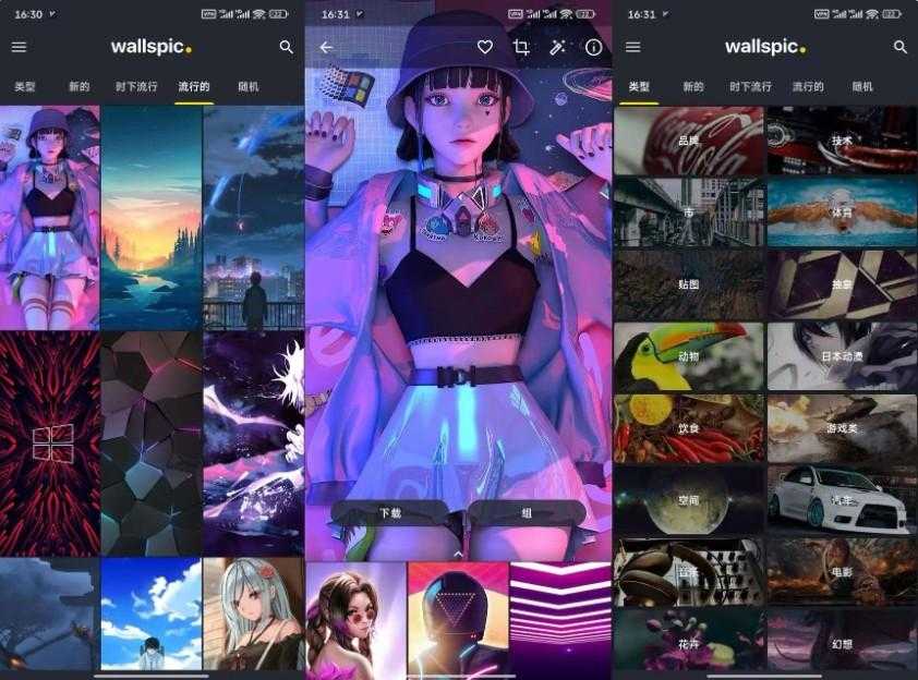 Wallspic高级版-壁纸应用中的王者 